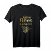 Give Bees a Chance Vintage Gelb Imker T-Shirt – Witziges Bienen-Outfit für Imker, Bienenfreunde & Naturschutzbewusste