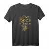 Give Bees a Chance Vintage Gelb Imker T-Shirt – Witziges Bienen-Outfit für Imker, Bienenfreunde & Naturschutzbewusste
