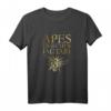 APES DEBEMUS IMITARI Imker T-Shirt im Vintage Goldgelb – Originelles Geschenk für Imker, Bienenfreunde und Vintage-Design Liebhaber