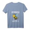 Lustiges Imker T-Shirt mit Bienenmotiv - Optimismus heißt umgekehrt Sumsi mit Po, ideales Geschenk für Zeidler, Bienenzüchter & Naturfreunde
