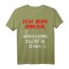 Ich bin Imker - Lustiges Imker T-Shirt Geschenk für Bienenfreunde & Hobbyimker