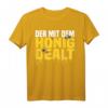 Imker Geschenk: Der mit dem Honig dealt Bienen & Imkerei T-Shirt – Lustiges Geschenk für Hobbyimker, Bienenzüchter & Imker-Vereine