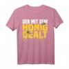 Imker Geschenk: Der mit dem Honig dealt Bienen & Imkerei T-Shirt – Lustiges Geschenk für Hobbyimker, Bienenzüchter & Imker-Vereine