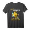 Ich bin Imker - wenn ich renne solltest du es auch Geschenk T-Shirt für Bienenzüchter & Imkereifans