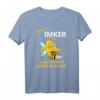 Ich bin Imker - wenn ich renne solltest du es auch Geschenk T-Shirt für Bienenzüchter & Imkereifans