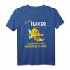 Ich bin Imker - wenn ich renne solltest du es auch Geschenk T-Shirt für Bienenzüchter & Imkereifans