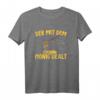 Herren Imker T-Shirt - Der mit dem Honig dealt lustiges Spruch Geschenkidee für Bienenliebhaber, Imker & Honigliebhaber