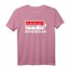 100% Indonesier Indonesien Liebhaber T-Shirt – Perfektes Geschenk für Fans von Bali, Jakarta, Borobudur & tropischen Stränden