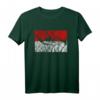 Indonesien Flagge Umriss T-Shirt - Reise & Urlaub im Vintage Stil für Bali, Java, Sumatra & Jakarta Fans