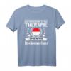 Ich Brauche Keine Therapie Ich Muss Nur Nach Indonesien T-Shirt - Perfektes Geschenk für Indonesien-Reisende und Fans