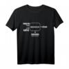 Prozessdiagramm Sarkasmus Kaffeetrinker Ingenieur T-Shirt – Lustiges Büro-Design für Ingenieure, Kaffeeliebhaber und Sarkastische