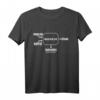 Prozessdiagramm Sarkasmus Kaffeetrinker Ingenieur T-Shirt – Lustiges Büro-Design für Ingenieure, Kaffeeliebhaber und Sarkastische