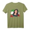 Freedom to Iran Flagge Frau Zitat SOS Protest Langarmshirt – Unterstütze die Freiheit des Iran mit diesem aussagekräftigen Design