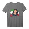 Freedom to Iran Flagge Frau Zitat SOS Protest Langarmshirt – Unterstütze die Freiheit des Iran mit diesem aussagekräftigen Design