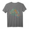 Arabische Kalligraphie-Kunst – Buntes Arabisches Pferd T-Shirt, perfektes Geschenk für Pferdeliebhaber und islamische Kunstfans
