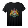 Iranisches Wappen T-Shirt mit Pahlavi-Dynastie Design – Imperiales Symbol für Iran-Fans und Geschichtsbegeisterte