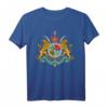 Iranisches Wappen T-Shirt mit Pahlavi-Dynastie Design – Imperiales Symbol für Iran-Fans und Geschichtsbegeisterte