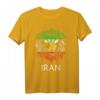 Iranisches Löwenkopf-Flagge Iran T-Shirt – Klassisch geschnitten, patriotische Kleidung für Iran-Liebhaber