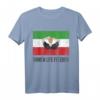 Iranische Flagge Kein Hijab Frauen T-Shirt - Unterstützung der Frauen im Iran, Freiheit & Solidarität zeigen