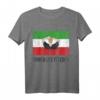 Iranische Flagge Kein Hijab Frauen T-Shirt - Unterstützung der Frauen im Iran, Freiheit & Solidarität zeigen