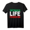 Frau Leben Freiheit Iran Zan Zendegi Azadi Langarmshirt – Patriotisches Support-Shirt für iranische Frauen & Menschenrechte