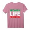 Frau Leben Freiheit Iran Zan Zendegi Azadi Langarmshirt – Patriotisches Support-Shirt für iranische Frauen & Menschenrechte