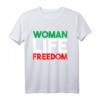 Frau Leben Freiheit Iran Zan Zendegi Azadi Langarmshirt – Patriotisches Support-Shirt für iranische Frauen & Menschenrechte