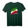 Iran-Flagge mit Löwen-T-Shirt – Unterstützung für den Iran, Nationalstolz & Freiheit, ideal für Teenager, Make-up-Künstler & Aktivisten