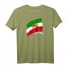 Iran-Flagge mit Löwen-T-Shirt – Unterstützung für den Iran, Nationalstolz & Freiheit, ideal für Teenager, Make-up-Künstler & Aktivisten