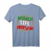 Frauen Life Freedom Langarmshirt mit iranischer Flagge – Unterstützung für Frauenrechte und Protest gegen Unterdrückung im Iran