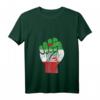Damen Iranische Flagge Frauen Lebensfreiheit Protest T-Shirt mit V-Ausschnitt – Unterstützung für Frauenrechte und Freiheit im Iran