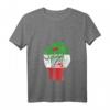 Damen Iranische Flagge Frauen Lebensfreiheit Protest T-Shirt mit V-Ausschnitt – Unterstützung für Frauenrechte und Freiheit im Iran