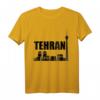 Teheran Stadt T-Shirt mit Milad Tower - Iran Illustration für Kultur-, Architektur- und Reisefans