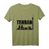 Teheran Stadt T-Shirt mit Milad Tower - Iran Illustration für Kultur-, Architektur- und Reisefans