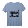 Teheran Stadt T-Shirt mit Milad Tower - Iran Illustration für Kultur-, Architektur- und Reisefans