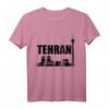 Teheran Stadt T-Shirt mit Milad Tower - Iran Illustration für Kultur-, Architektur- und Reisefans