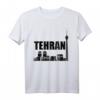 Teheran Stadt T-Shirt mit Milad Tower - Iran Illustration für Kultur-, Architektur- und Reisefans