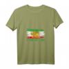 Iran Damen und Herren T-Shirt mit iranischer Flagge und Löwe - Persisches Design im V-Ausschnitt, ideales Geschenk