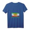 Iran Damen und Herren T-Shirt mit iranischer Flagge und Löwe - Persisches Design im V-Ausschnitt, ideales Geschenk