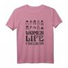 Women Life Freedom T-Shirt - Unterstützung der Frauen im Iran, Cute Iranian Women & Flag Design, Feminist Statement für Frauenrechte