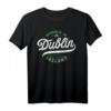Dublin Irland | Eire Vintage Irish Capital Dublin T-Shirt – Klassisch geschnitten, doppelt genähter Saum, perfekt für Irland-Fans und Dublin-Reisende