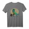 Leprechaun T-Rex Dino St Patrick's Day T-Shirt - Lustiges grünes Dinosaurier & Kobold Outfit für Irland Fans & Partygänger