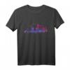 Dublin Skyline Wasserfarbe Irland Souvenir Geschenk T-Shirt - Perfekt für Irland-Liebhaber und Dublin-Reisende