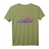 Dublin Skyline Wasserfarbe Irland Souvenir Geschenk T-Shirt - Perfekt für Irland-Liebhaber und Dublin-Reisende