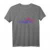 Dublin Skyline Wasserfarbe Irland Souvenir Geschenk T-Shirt - Perfekt für Irland-Liebhaber und Dublin-Reisende