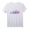 Dublin Skyline Wasserfarbe Irland Souvenir Geschenk T-Shirt - Perfekt für Irland-Liebhaber und Dublin-Reisende