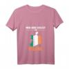 Damen Ireland Irland Flagge T-Shirt mit V-Ausschnitt – Perfektes Geschenk für Irland-Liebhaber & Urlaubsvorfreude