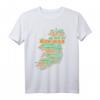 Grünes Insel Geschenk Urlaub und Reisen für Irland-Fans - Irland T-Shirt mit Reliefmotiv & emotionaler Wortwolke
