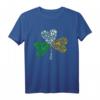 Irland Fan T-Shirt mit Klee Shamrock und Flagge - Perfekt für irische Fans und Feierlichkeiten