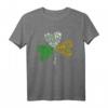 Irland Fan T-Shirt mit Klee Shamrock und Flagge - Perfekt für irische Fans und Feierlichkeiten